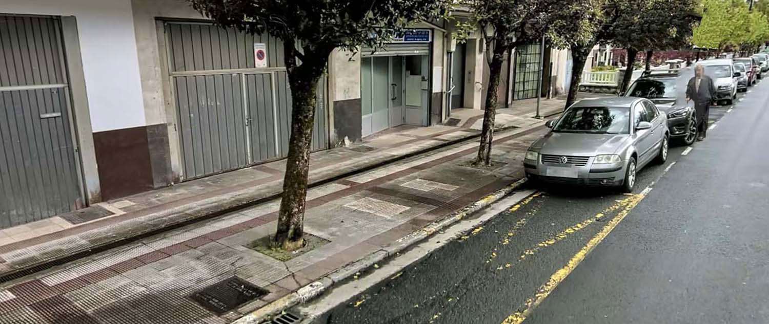 Reurbanización C/Urdaneta 16 - C/Artiz 13