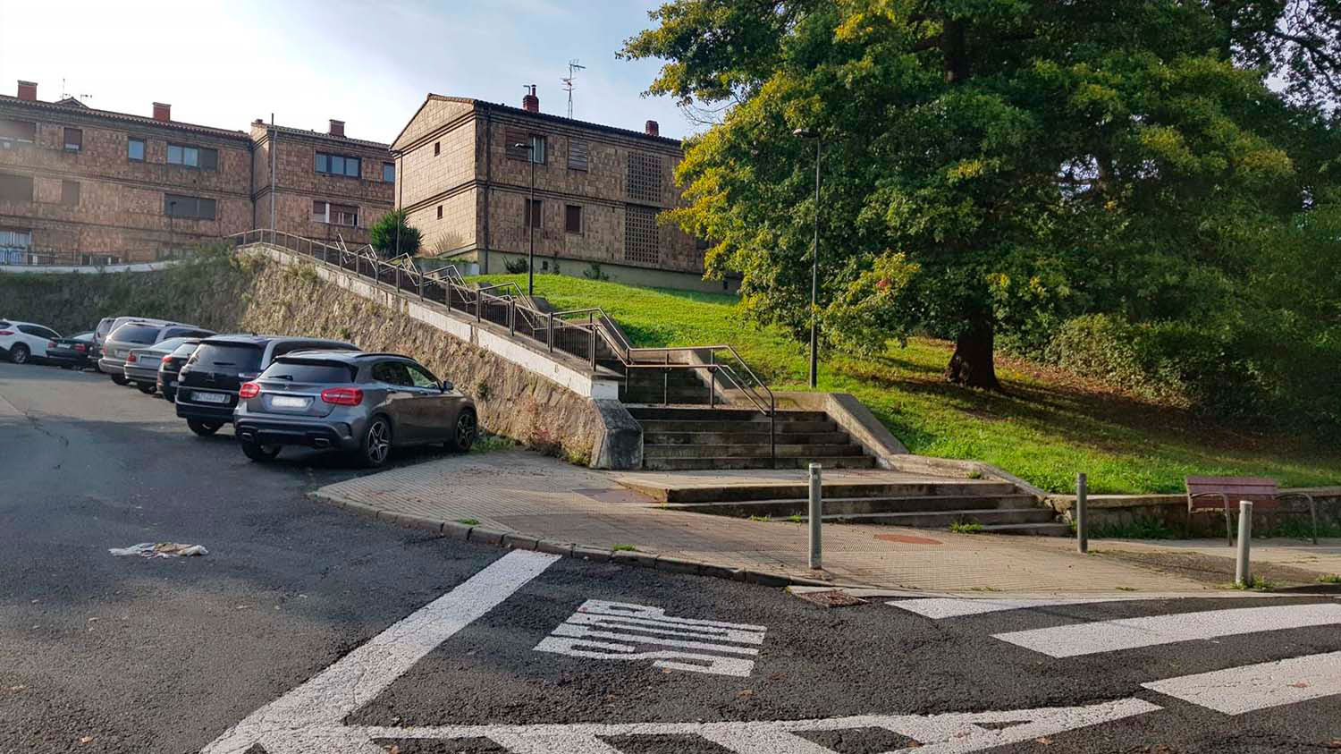 Reurbanización paseo Esteban Orbegozo fase I.