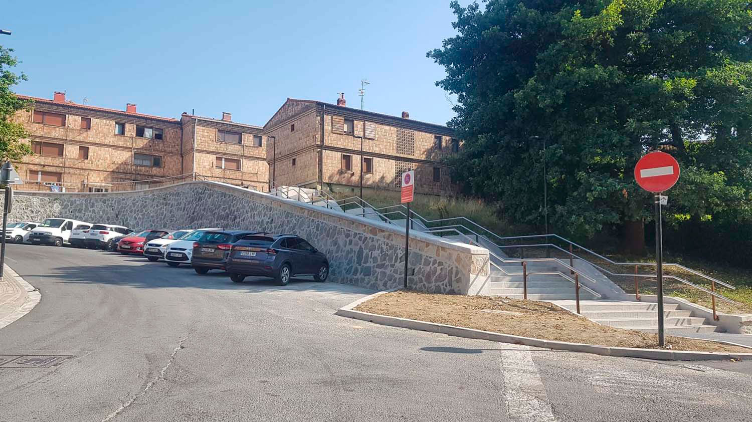Reurbanización paseo Esteban Orbegozo fase I.