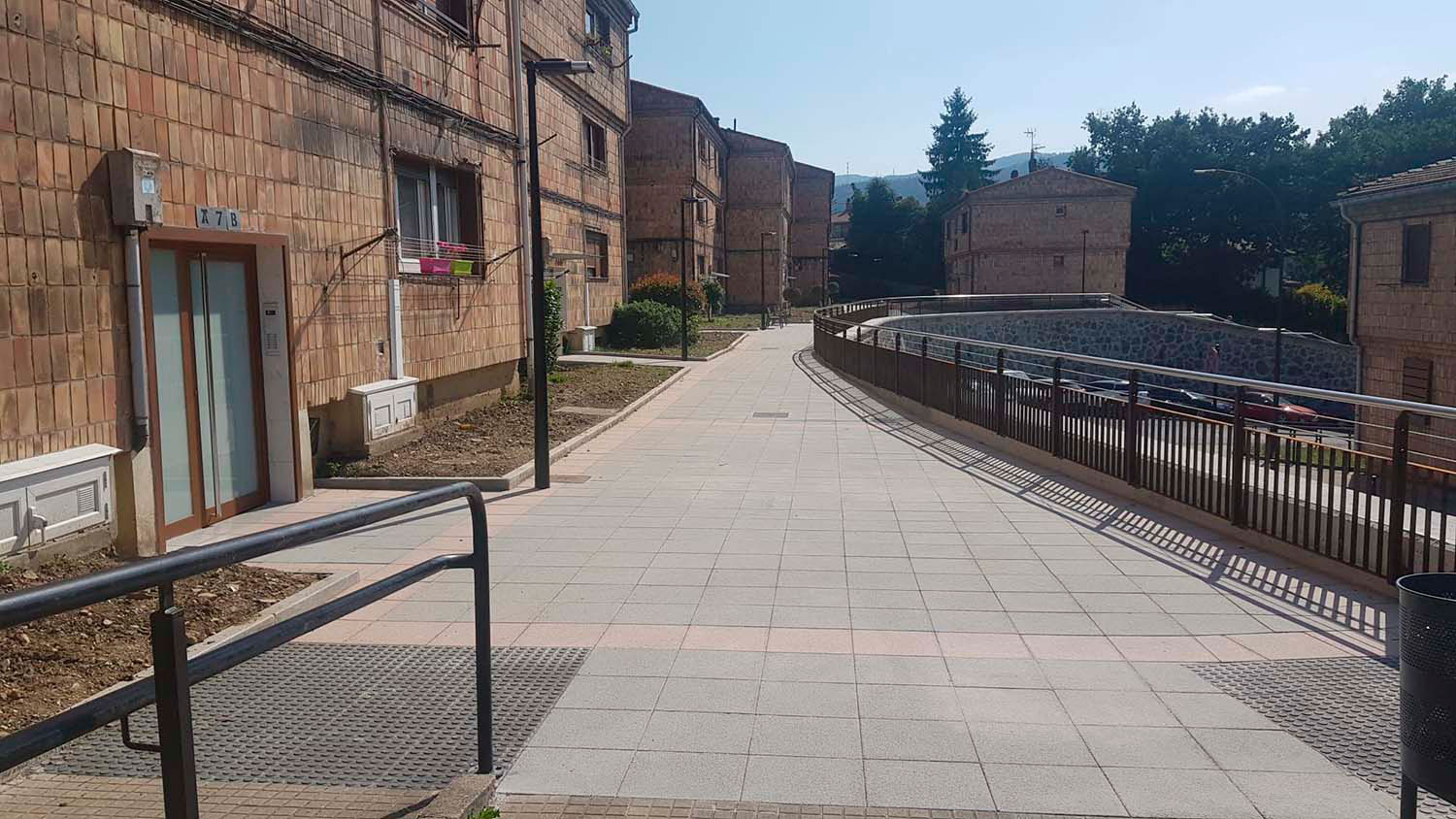 Reurbanización paseo Esteban Orbegozo fase I.