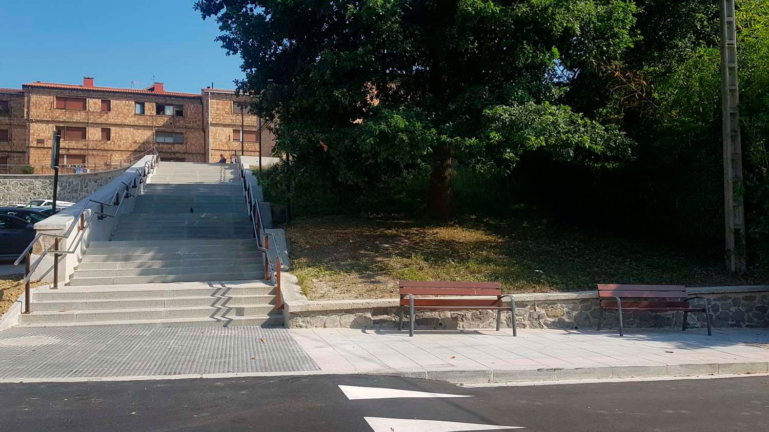 Reurbanización paseo Esteban Orbegozo fase I.