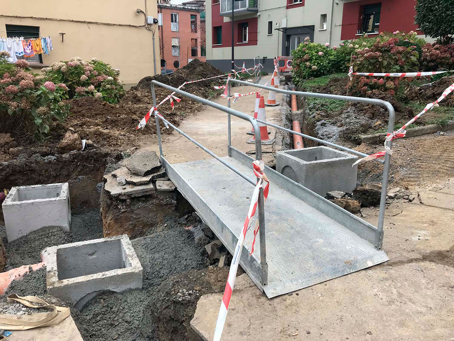 Reurbanización barrio Argixao mejora accesibilidad