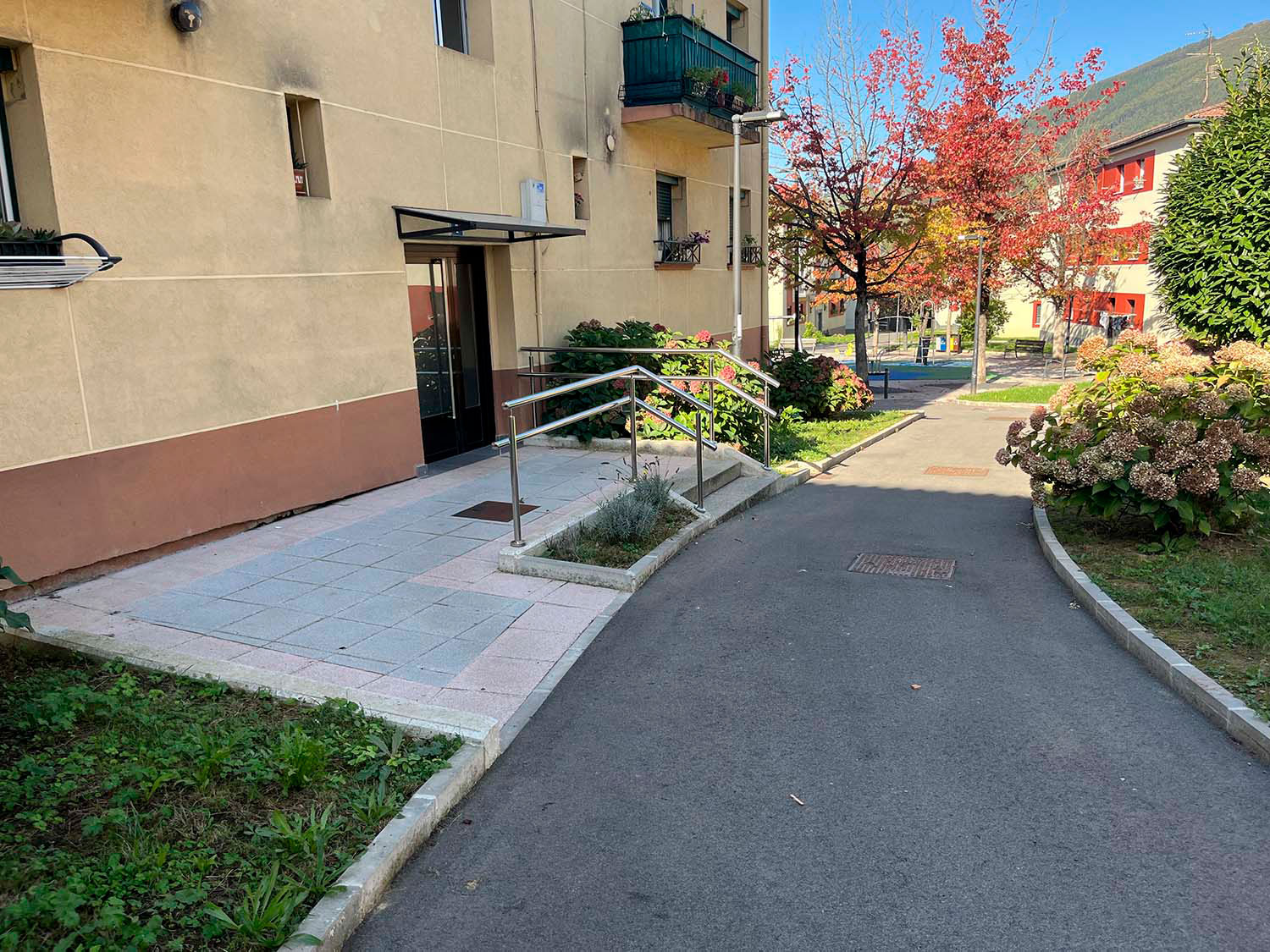 Reurbanización barrio Argixao mejora accesibilidad